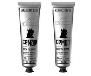 SELECTIVE CEMANI Gel Styling con Tono Back to Black 2x 150ml