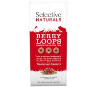 Selective Naturals Berry Loops Snack per porcellini d'India - Set %: 2 x 80 g