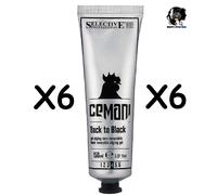 SELECTIVE PROFESSIONAL CEMANI BACK TO BLACK 6X150ML GEL NERO REVERSIBILE STYLING