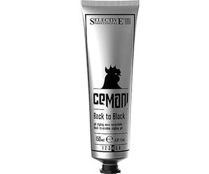 Selective Professional Cemani Back to Black Gel Styling Nero per Capelli Bianchi e Grigi, 150 ml