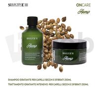 Selective Professional Hemp Capelli secchi e sfibrati SLES e SLS free Vegano KIT