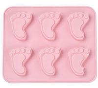 Selecto Bake Stampi in Silicone per Alimenti in Resina per Piedi di Bambino Stampi per Fondente per Torta Fai da Te, Caramelle al Cioccolato, Decorazione, Creazione di Gioielli