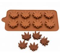 Selecto Bake Stampi in Silicone per Marijuana, Cannabis, Erba, Foglie di Canapa, per vasi, Caramelle, Cioccolato, Caramelle gommose, Caramelle gommose, Decorazioni per Torte