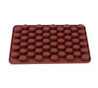 Selecto Bake Stampo in silicone per chicchi di caffè, 18,5 x 11 x 1,4 cm, 55 cavità, in silicone per uso alimentare, antiaderente, riutilizzabile, lavabile in lavastoviglie