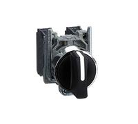 Selettore a Leva Telemecanique 3 Posizioni nero XB4BD33