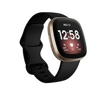 Sel inturini di ricambio compatibili con Fitbit Versa 3/Versa 4/Sense/Sense 2, in silicone, regolabili, accessori classici, cinturini fitness per donne e uomini, piccoli e grandi, Nero, Piccolo