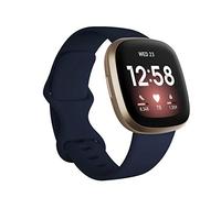 Sel inturini di ricambio compatibili con Fitbit Versa 3/Versa 4/Sense/Sense 2, in silicone, regolabili, accessori classici, cinturini fitness per donne e uomini, piccoli e grandi, Blu scuro
