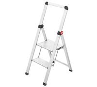 Selekta by Hailo | Scala di sicurezza in alluminio | DK40 Basic Design | Supporto per salire a 2 livelli