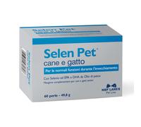 Selen Pet Cane e Gatto 60 Perle Appetibili per le Normali Funzioni Durante l