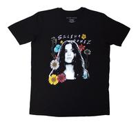 Selena Gomez Floral Collage autorizzato Uomo maglietta