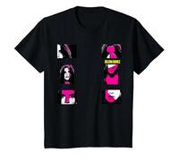 Selena Gomez LMTLM - Set Fotografico Maglietta, Bambini, Nero, 10 Anni