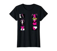 Selena Gomez LMTLM - Set Fotografico Maglietta, Donna, Nero, 3XL