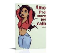 Selena Quintanilla Amor ProhibidoDipinti decorativi impermeabili e resistenti alle macchie Poster ad alta definizione adatti per molteplici scenari in salotti, camere da letto e uffici, stile cornice