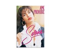 Selena Quintanilla Amor ProhibidoPoster per camera da letto, decorazione artistica da parete per soggiorno, stile moderno, decorazione per la famiglia, artista, bagno, paesaggio, senza cornice, 50 x