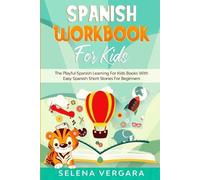 Selena Vergara Spanish Workbook For Kids (Tascabile)