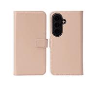 SELENCIA porta carte vera pelle COVER per Samsung Galaxy S26 Plus, Rosa Chiaro