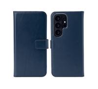 SELENCIA porta carte vera pelle CUSTODIA A LIBRO per Samsung Galaxy S26 Ultra, Blu