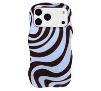 Selencia Vivid Wavy Backcover con MagSafe Apple iPhone 17 Pro - Dream Swirl Choc