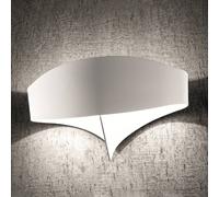 Selène Applique LED Scudo di acciaio, bianco 1003LED-011