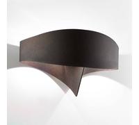 Selène Applique LED Scudo di acciaio, bronzo Selène