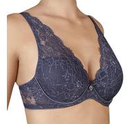 Selene, Bralette in Pizzo con Coppa Foderata Imbottita e Ferretto, Reggiseno Donna Collezione Irina, Colore Blu, Taglia 5B