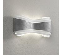 Selène Ionica - Applique a LED con foglia d'argento Selène