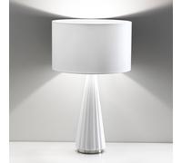 Selène Lampada da tavolo Costa Rica bianca, base bianca 2813-011011