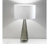 Selène Lampada da tavolo Costa Rica bianca, base grigia 2813-030011