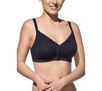 Selene Marta Reggiseno in Cotone Morbido Senza Ferretto e Imbottitura, Comoda Chiusura Frontale per Massimo Comfort - Bianco, 4B