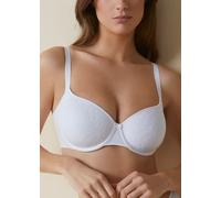 Selène Reggiseno contenitivo Donna Morella con ferretto, fascia alta, coppe imbottite – Bianco 6C