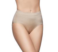 Selene, Mutanda Modellante Donna a Vita Alta, Slip con Guaina Control, Collezione 900, Colore Terra, Taglia XL