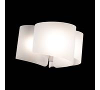 Selène Plafoniera Papiro a 3 luci, satinata 374-053