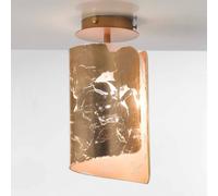 Selène Plafoniera Papiro con distanziatore, oro 377-006