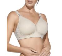 Selene Reggiseno Comfort Eloisa, Senza Ferretto, con Imbottitura e Spalline Larghe Coppa D (IT, Taglia della Coppa & Taglia della Fascia, D, 5, Tierra)