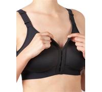 Selene, Reggiseno Donna Post-Operatorio o da Allattamento, con Apertura Frontale, Collezione 8002, Colore Nero, Taglia 7B