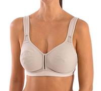 Selene, Reggiseno Contenitivo Donna con Fascia Anatomica, Senza Ferretto e Imbottitura, con Spalline Larghe Comfort, Collezione Elvira, Colore Terra, Taglia 4C