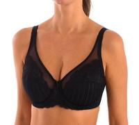 Reggiseno a balconcino microfibra e pizzo con ferretto Coppa C SELENE
