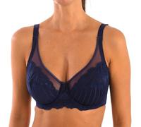SELENE Reggiseno con ferretto Mariluz Blu Navy VII C (FR 110C)