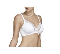 SELENE, Reggiseno Donna con Elegante Trama Geometrica, con Ferretto e Imbottitura, Collezione Katia, Colore Avorio, Taglia 5 C