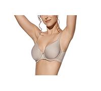 Selène Reggiseno Fabiola con ferretto, coppa C spacer traspirante, beige taglia 3 (C90) Donna