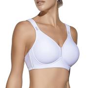 Selene, Reggiseno Donna con Fascia Anatomica, Spalline Larghe Comfort e Imbottitura, Senza Ferretto, Collezione Eloisa, Colore Bianco, Taglia 5 D