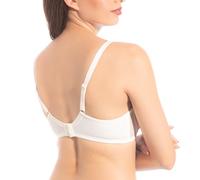 Selene, Reggiseno Donna con Ferretto, Coppe in Tulle e Pizzo, Senza Imbottitura, Collezione Rafaela, Colore Avorio, Taglia 3C