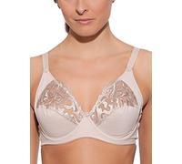 Selene, Reggiseno Donna con Ferretto, Coppe Ricamate in Pizzo, Senza Imbottitura, Collezione Lourdes, Colore Terra, Taglia 8C