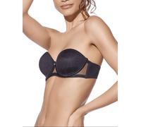 SELENE Reggiseno donna Con Ferretto Senza Spalline Coppa Preformata C-D Esmerald