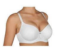 Selène Reggiseno Donna Art. Norma Imbottito con Coppa Morbida e Ferretto (3, Bianco)