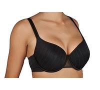 Selene Reggiseno Donna Imbottito con Coppa Morbida e Ferretto Coppa Art. Vanessa (3, Nero)