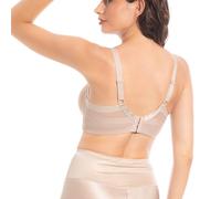 SELENE Modello Betty C. Reggiseno Senza Ferri e Senza Imbottitura. con Croce di Controllo con Taglio Laser Che Riduce Le irregolarità del costo e Le ascelle. RIF. 362, Terra, 90 per Le Donne, Terra