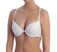 Selene, Reggiseno Donna Scollato, con Ferretto e Coppe Doppio Push-Up, Spalline Multi-Posizione, Collezione Natalia, Colore Bianco, Taglia 2B