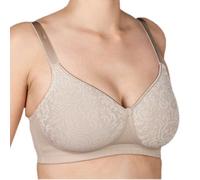 Selene Reggiseno Post-Chirurgico Ines Senza Ferretto - Coppa Morbida con Tasche per Protesi, Tierra, 100C/5/5