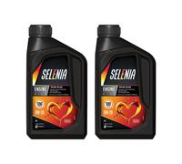 SELENIA 2 Litri Olio Motore 0W20 Acea C5 ECO2 PLUS per Auto Ibride 9.55535-DM1